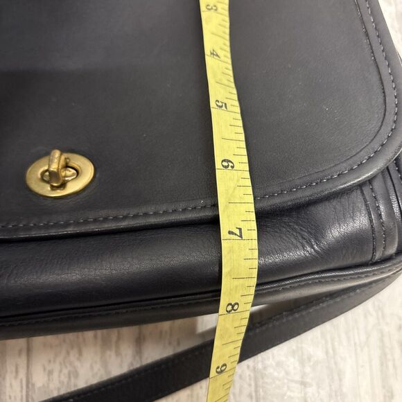 Womens Vintage Coach 9812 Dark Navy Handbag - Picture 14 of 14